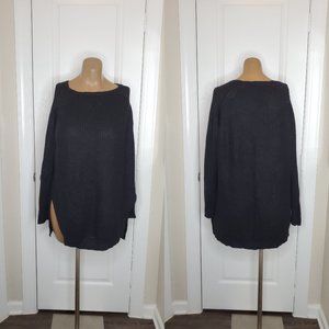 Knitted Black Sweater